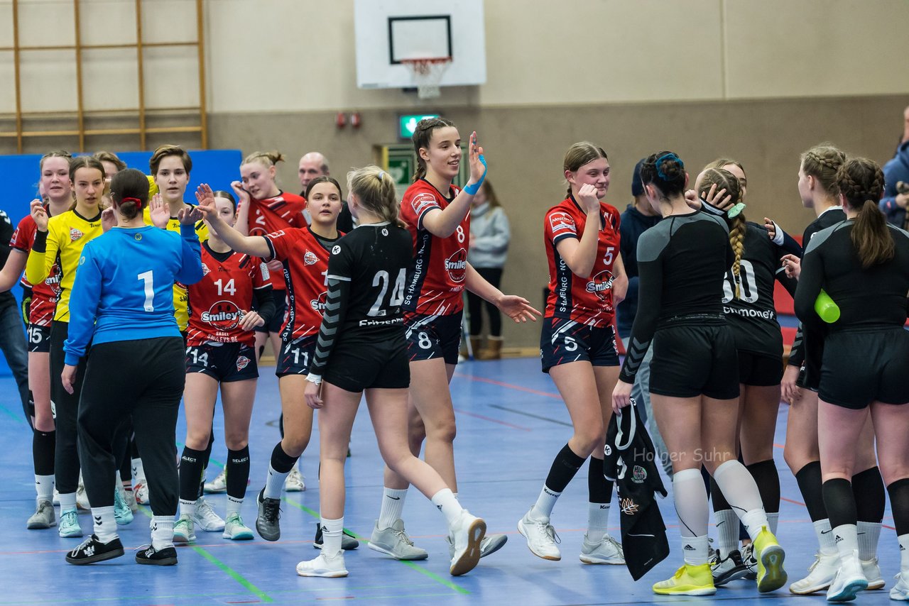 Bild 230 - B-Juniorinnen SG HH Nord - SV Henstedt Ulzburg : Ergebnis: 23:22